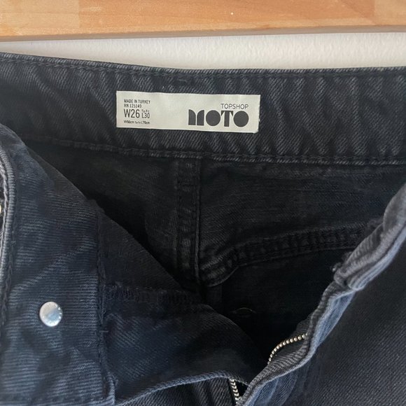 Topshop Women's Black Jeans - Size 26 - Picture 4 of 12
